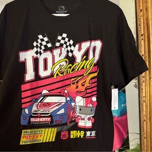 2 Hello Kitty Black Graphic Tee for $10